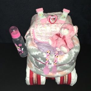 Diaper cake stroller
